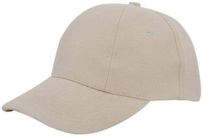 Cap van katoen wit 1 kleur tr 2145
