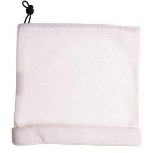 Ski buf van fleece zwart onbedrukt 11252