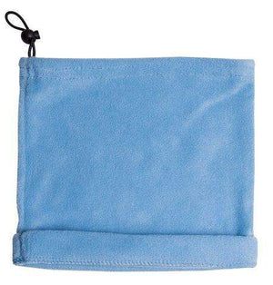 Ski buf van fleece rood onbedrukt 11247