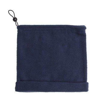 Ski buf van fleece wit Borduren 11249