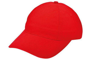 Cap geborsteld katoen wit 1 kleur tr 2079