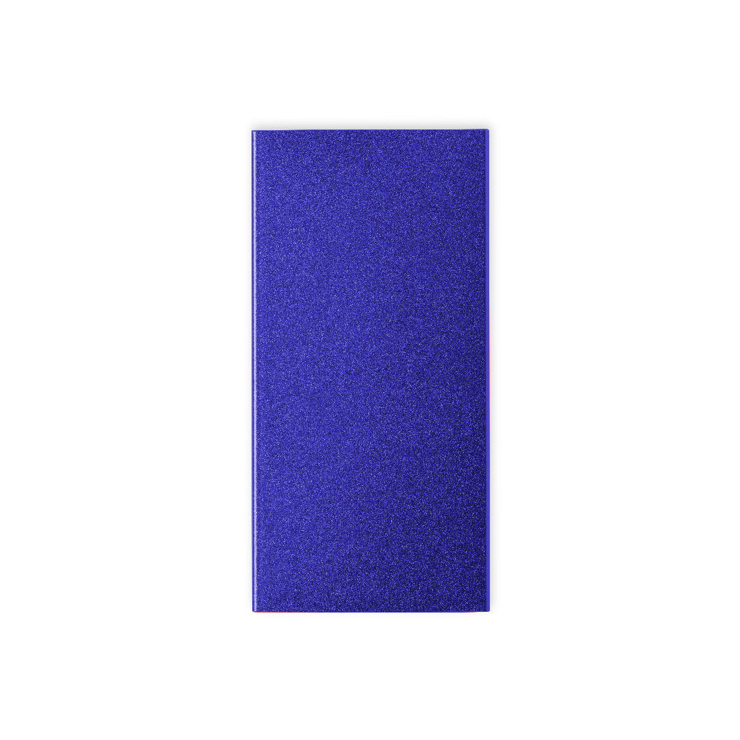 Powerbank Ginval blauw onbedrukt