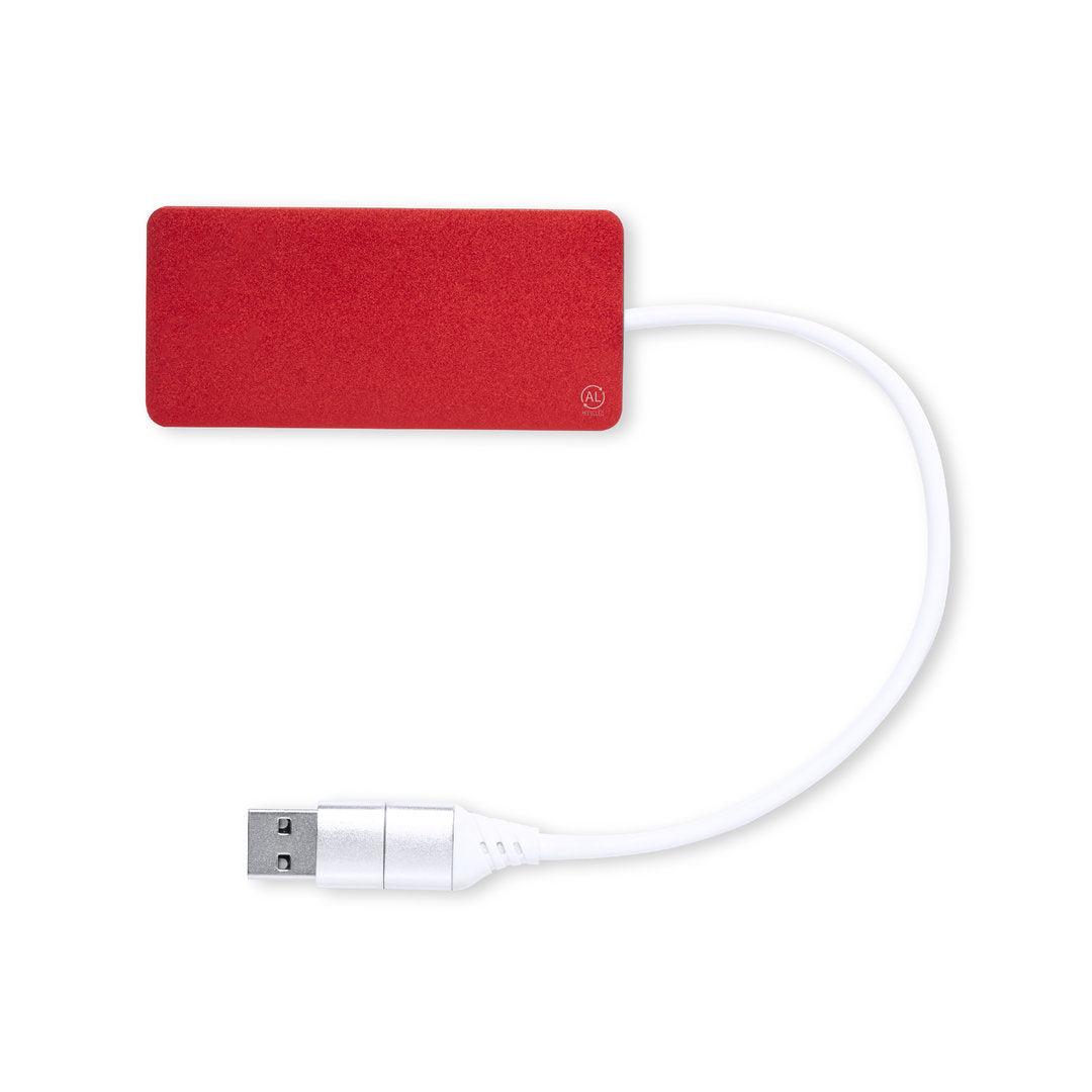 USB-hub Kalat zwart 1 kleur