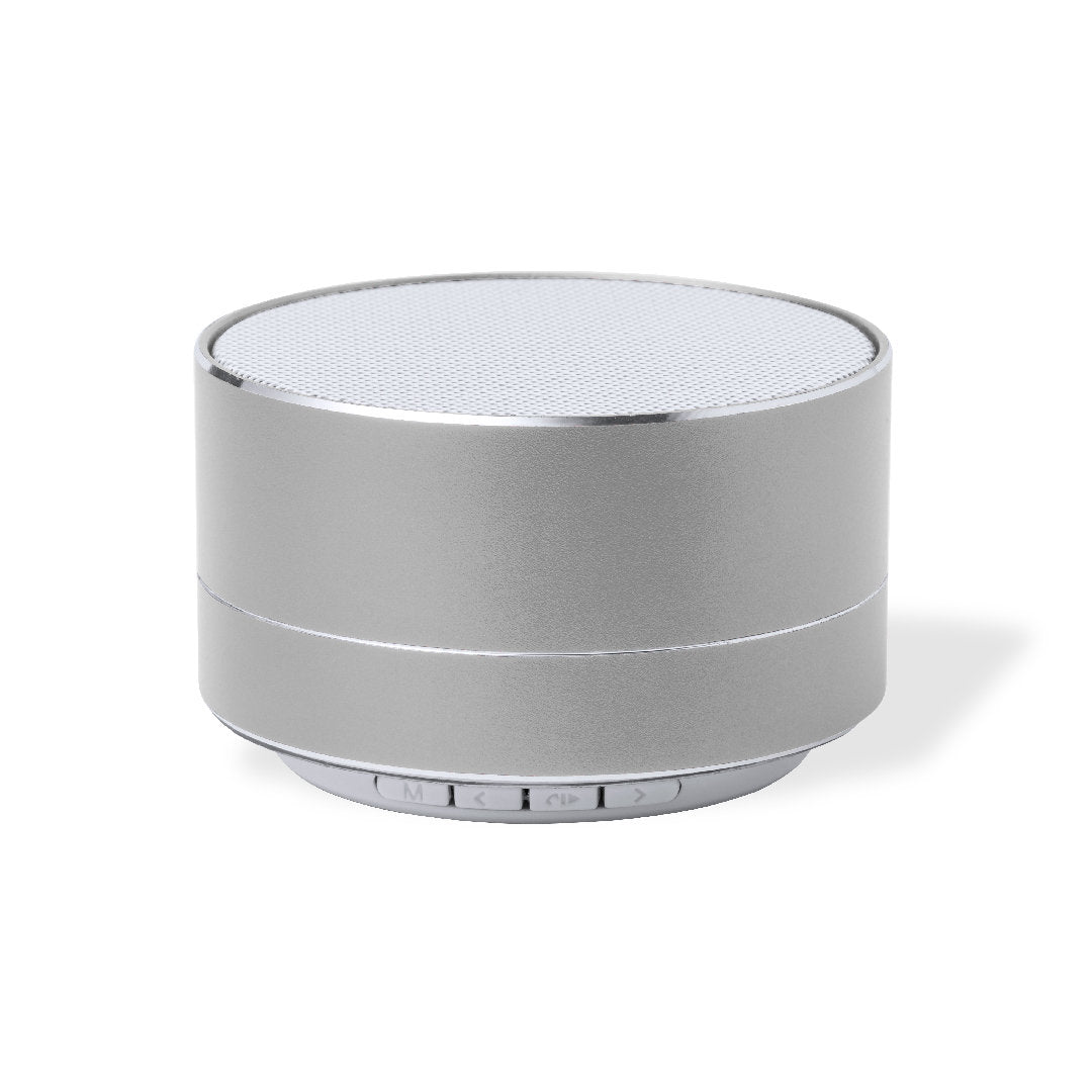 LuidSpeaker Skind blauw Graveren