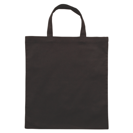 Katoenen tas gekleurd met korte hengsels  72usample