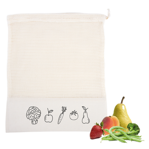 Katoenen fruit- en groentetasje bedrukken