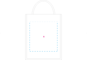 Jute shopper staand model 240 gr/m2 ecru 2 kleuren 5665
