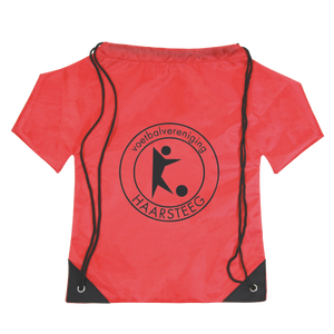 Nylon rugzak T-shirt oranje 1 kleur 8520