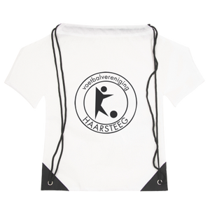 Nylon rugzak T-shirt oranje onbedrukt 8521