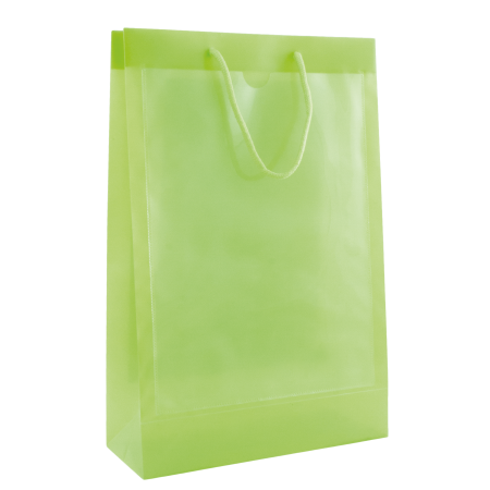 Transparante tas met 2 vensters A4  sample