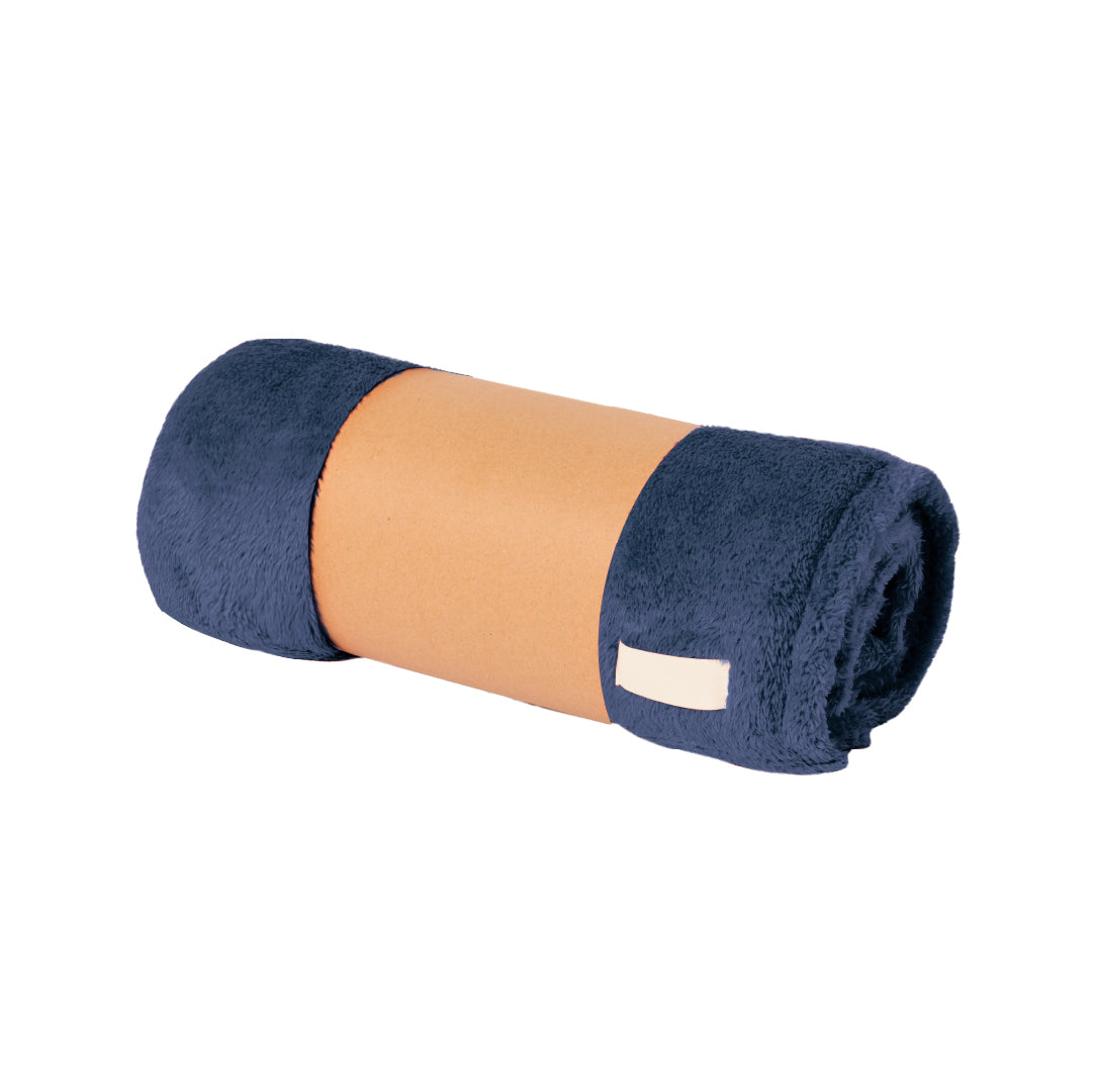 Deken Durmok donkerblauw onbedrukt