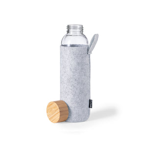 Fles Blorek grijs Graveren
