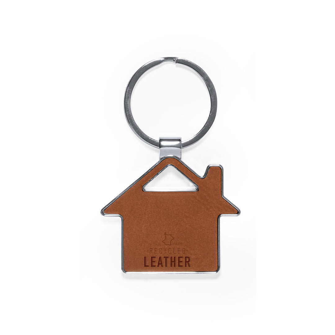 Sleutelhanger Fostel rechthoek 1 kleur