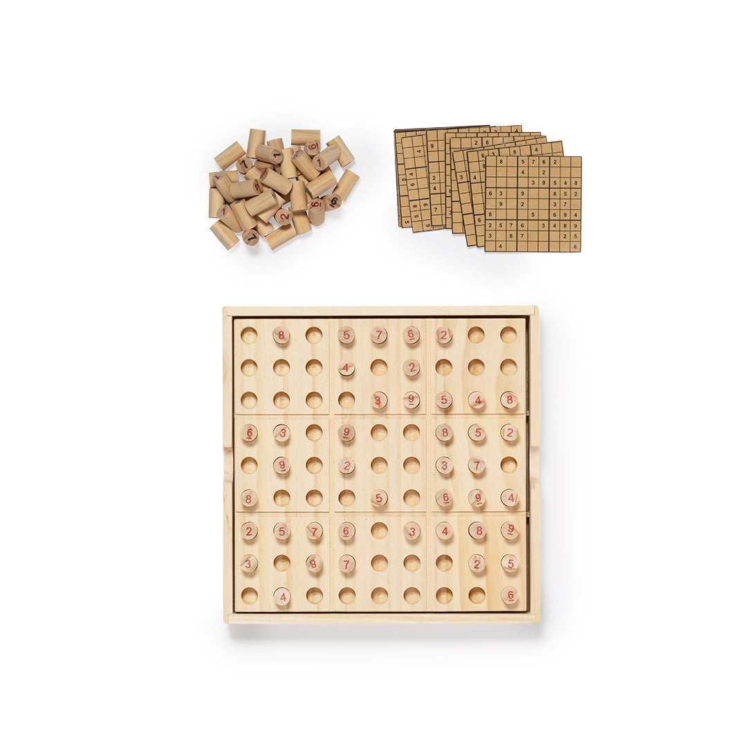 Behendigheidsspel Sudoku beige onbedrukt