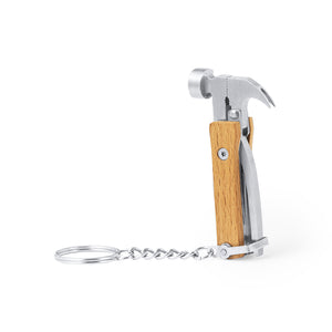 Multitool sleutelhanger Meniok beige onbedrukt