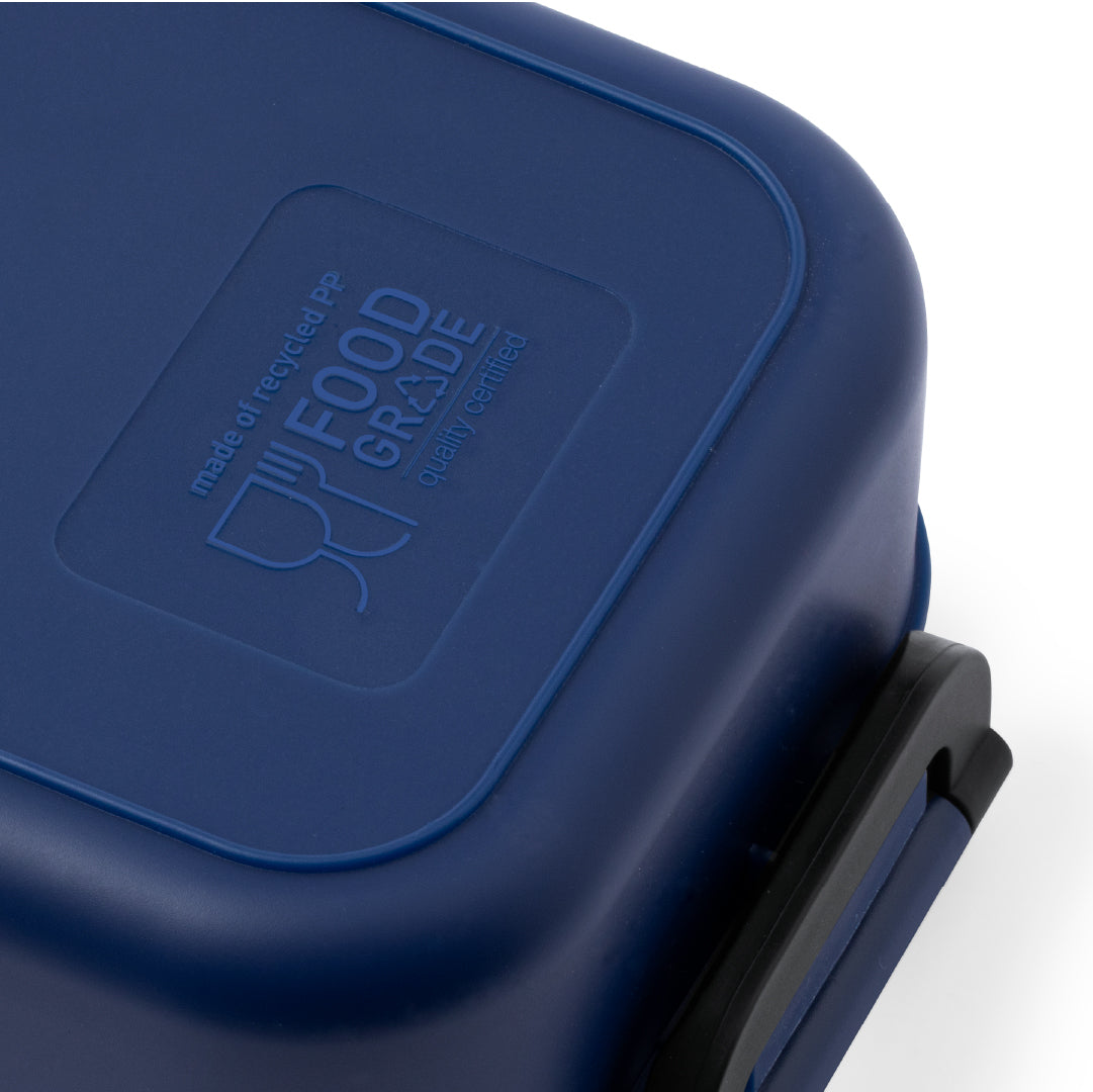 Lunchbox Alexia donkerblauw onbedrukt