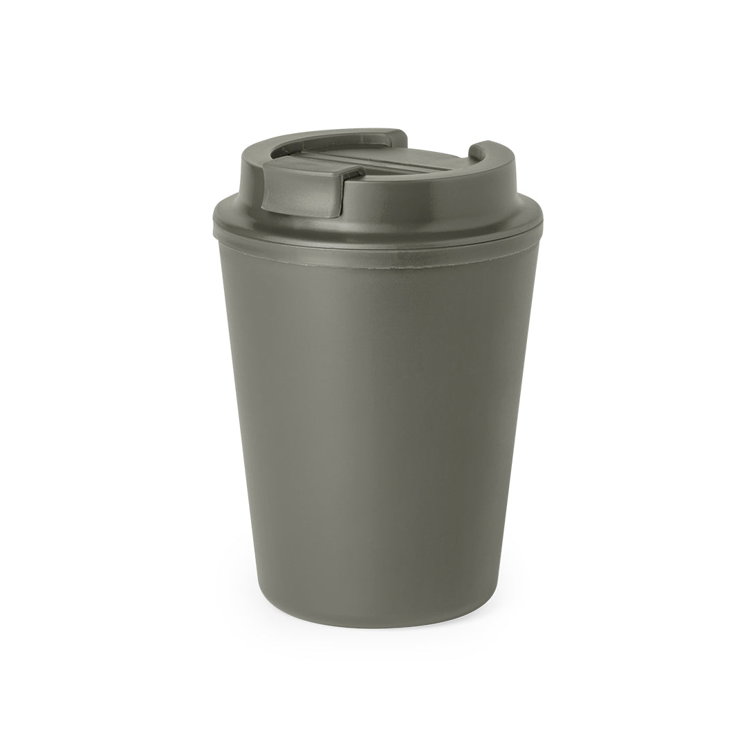 Geïsoleerde beker Holwe grijs 1 kleur