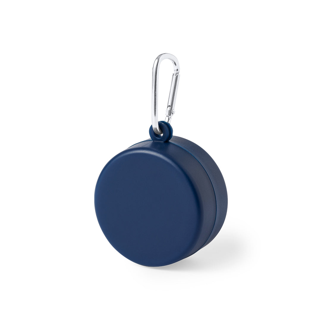 Opvouwbare beker Jado donkerblauw 2 kleuren