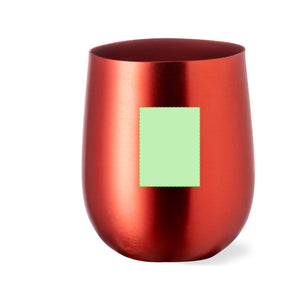 Beker Amely zilver 1 kleur
