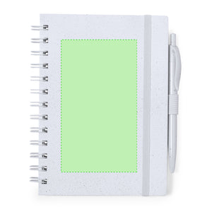 Notitieboekje Ciara lichtgroen 2 kleuren