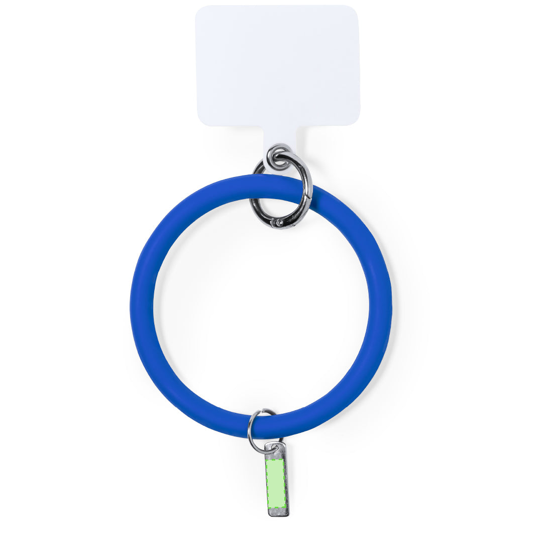 Houderarmband Naomix zwart onbedrukt
