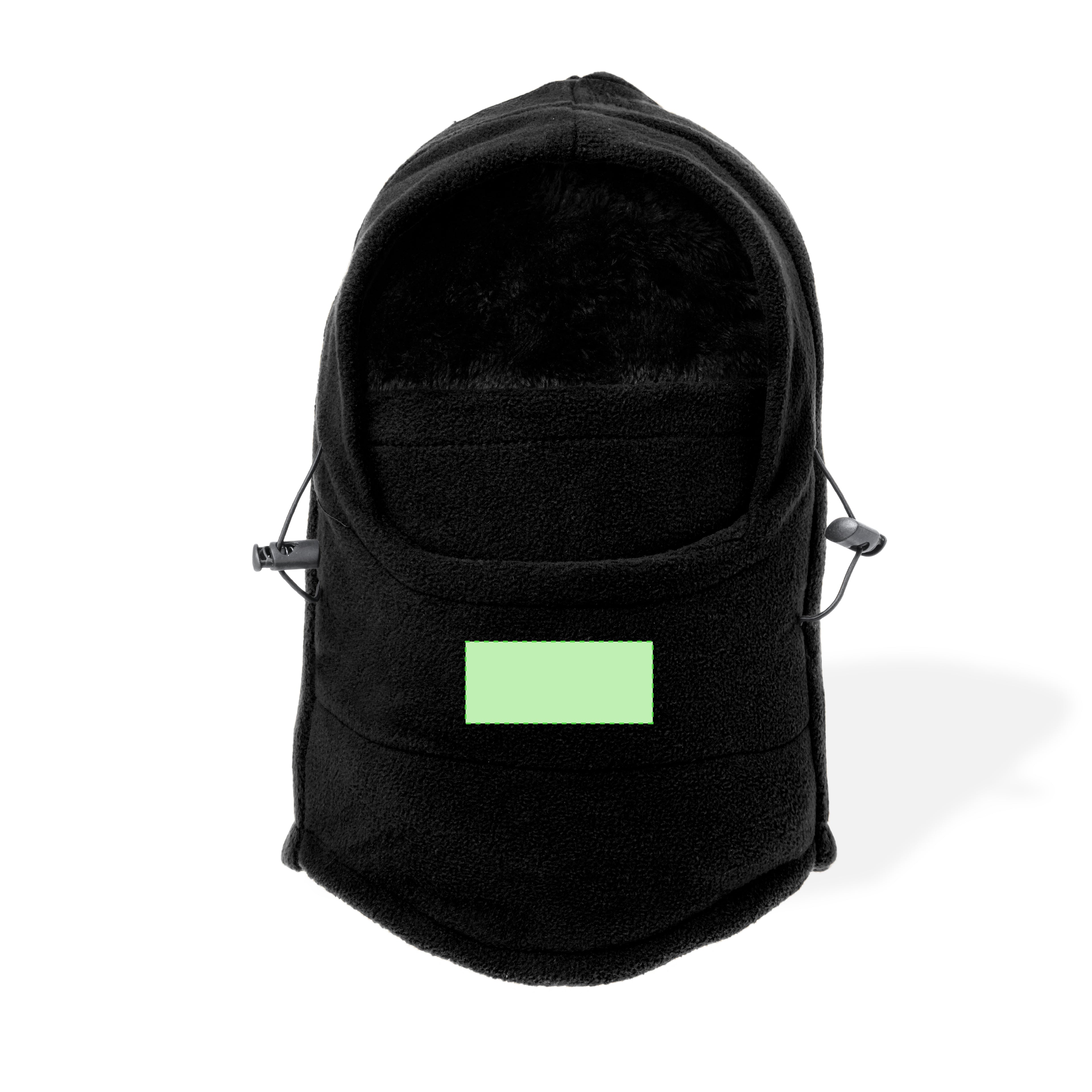 Sjaal en muts Tecko groen 1 kleur