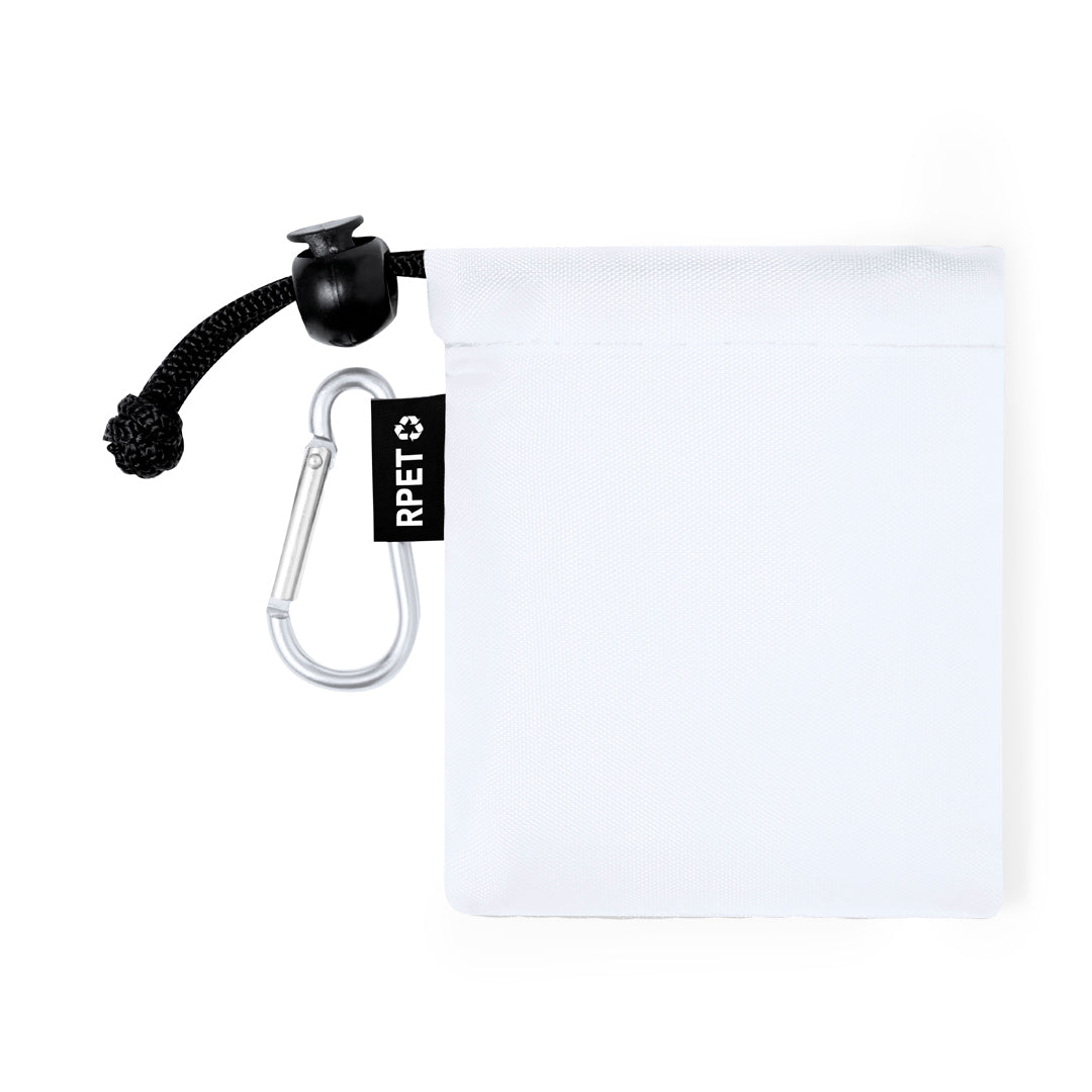 Regenjas Claytop wit onbedrukt