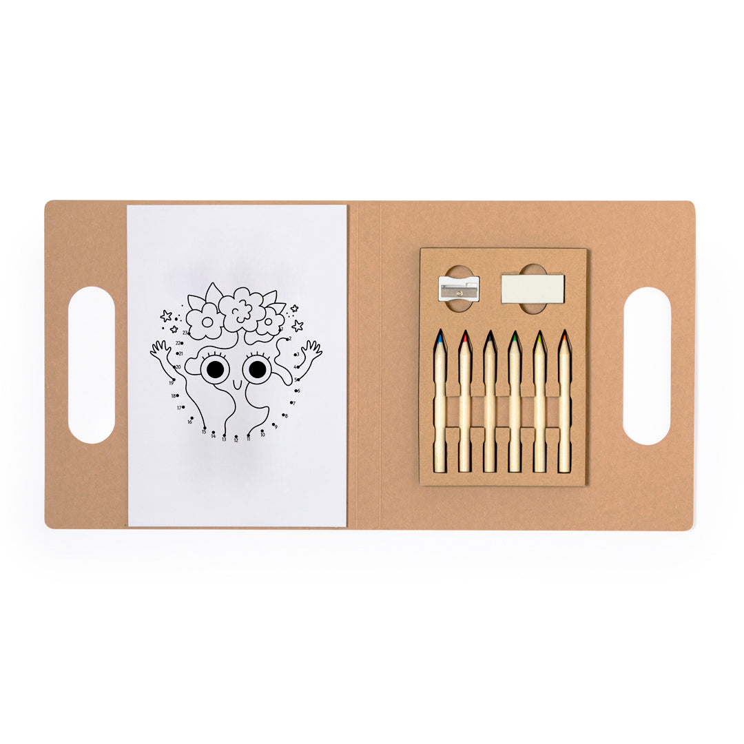 Set Clumber beige onbedrukt