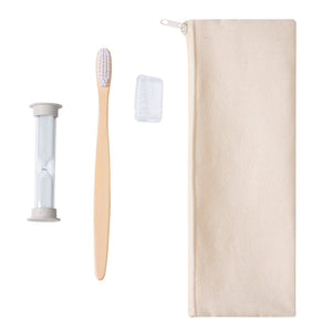 Tandenborstel set Lowchen wit onbedrukt 12297