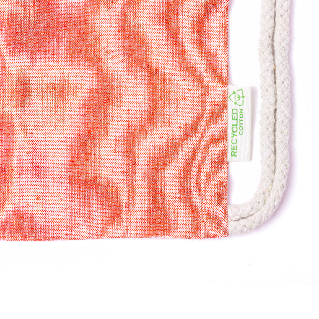 Tas met trekkoord Ashara naturel 2 kleuren
