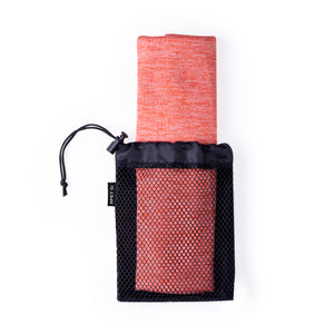 Absorberende handdoek Guds rood onbedrukt