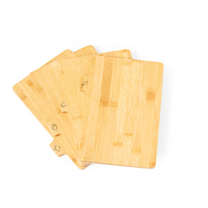 Keuken snijplankenset Sendak beige onbedrukt