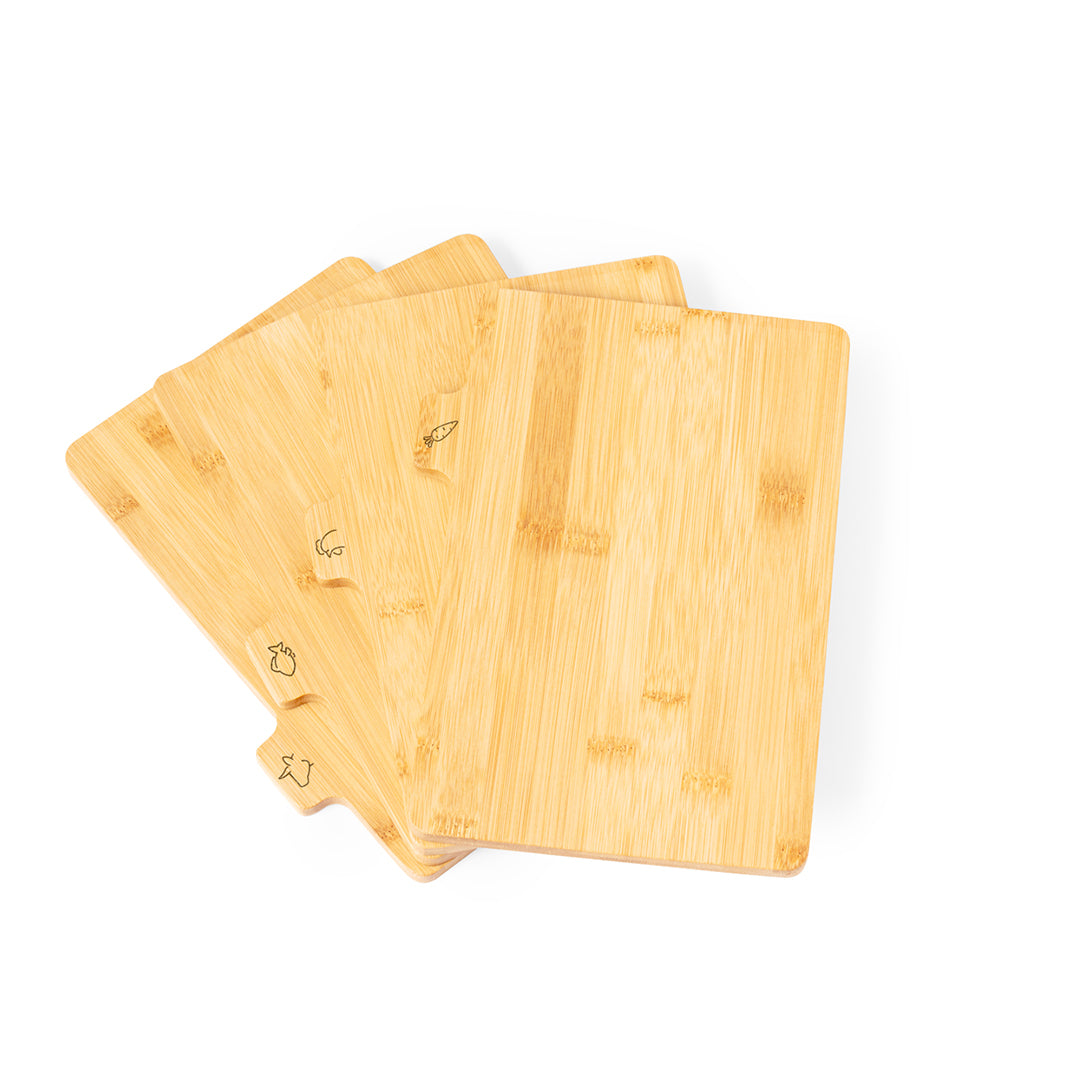 Keuken snijplankenset Sendak beige onbedrukt