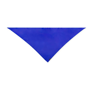 Bandana Wasat blauw onbedrukt