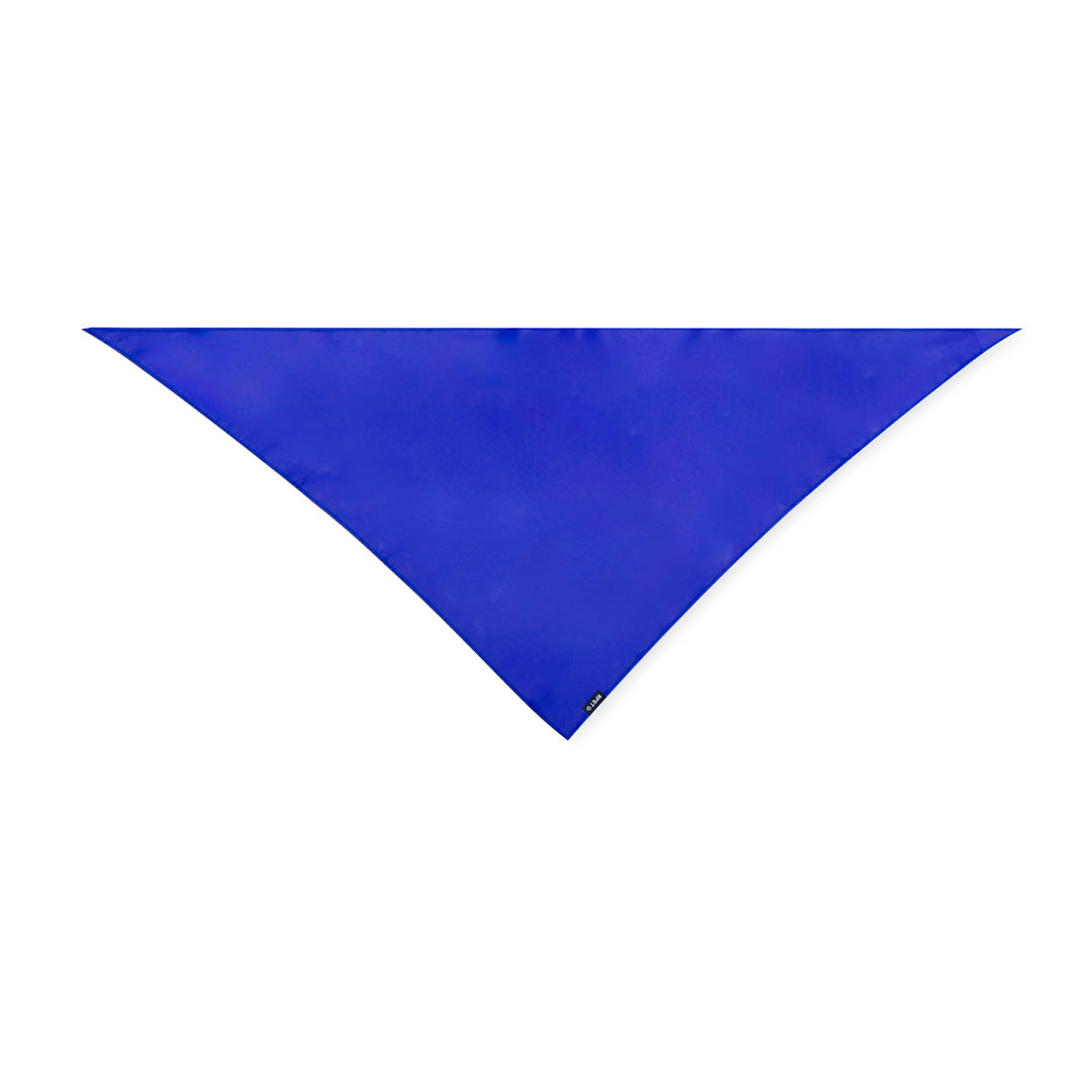 Bandana Wasat blauw onbedrukt