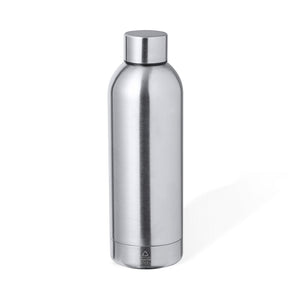 Geïsoleerde fles Hilker zilver Graveren