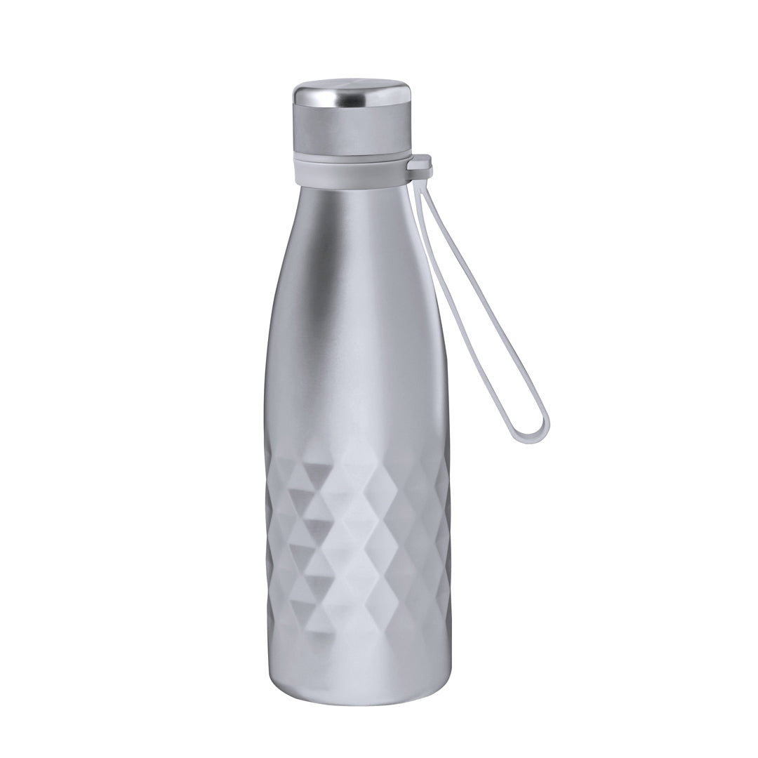Geïsoleerde fles Hexor blauw Graveren