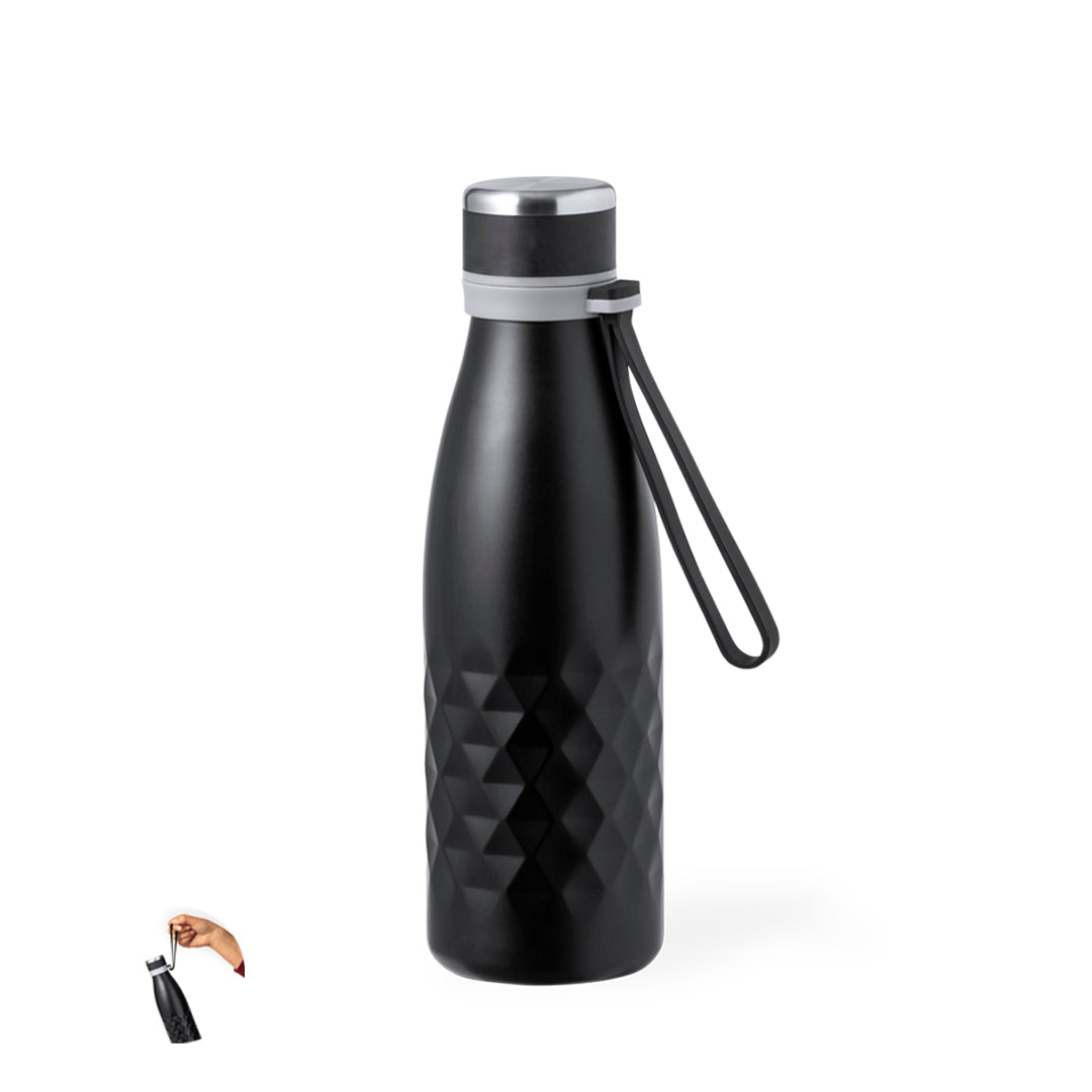 Geïsoleerde fles Hexor bedrukken