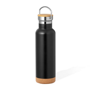 Geïsoleerde fles Dixont donkerblauw 1 kleur