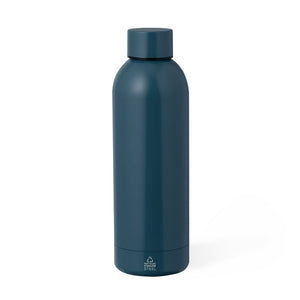 Geïsoleerde fles Keono blauw Graveren