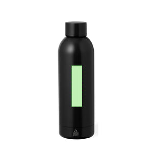 Geïsoleerde fles Keono rood onbedrukt