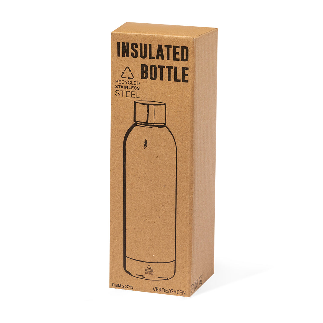 Geïsoleerde fles Keono rood 1 kleur