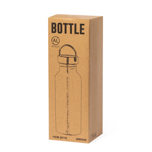 Fles Zandor zwart Graveren