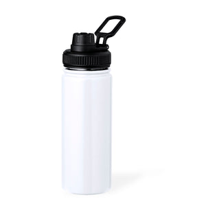 Geïsoleerde fles Corvac donkerblauw Graveren