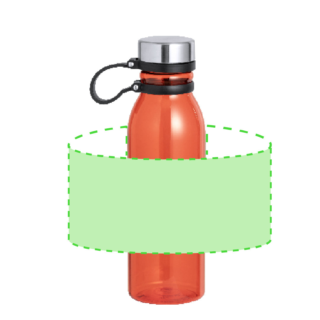 Fles Albrait transparant onbedrukt