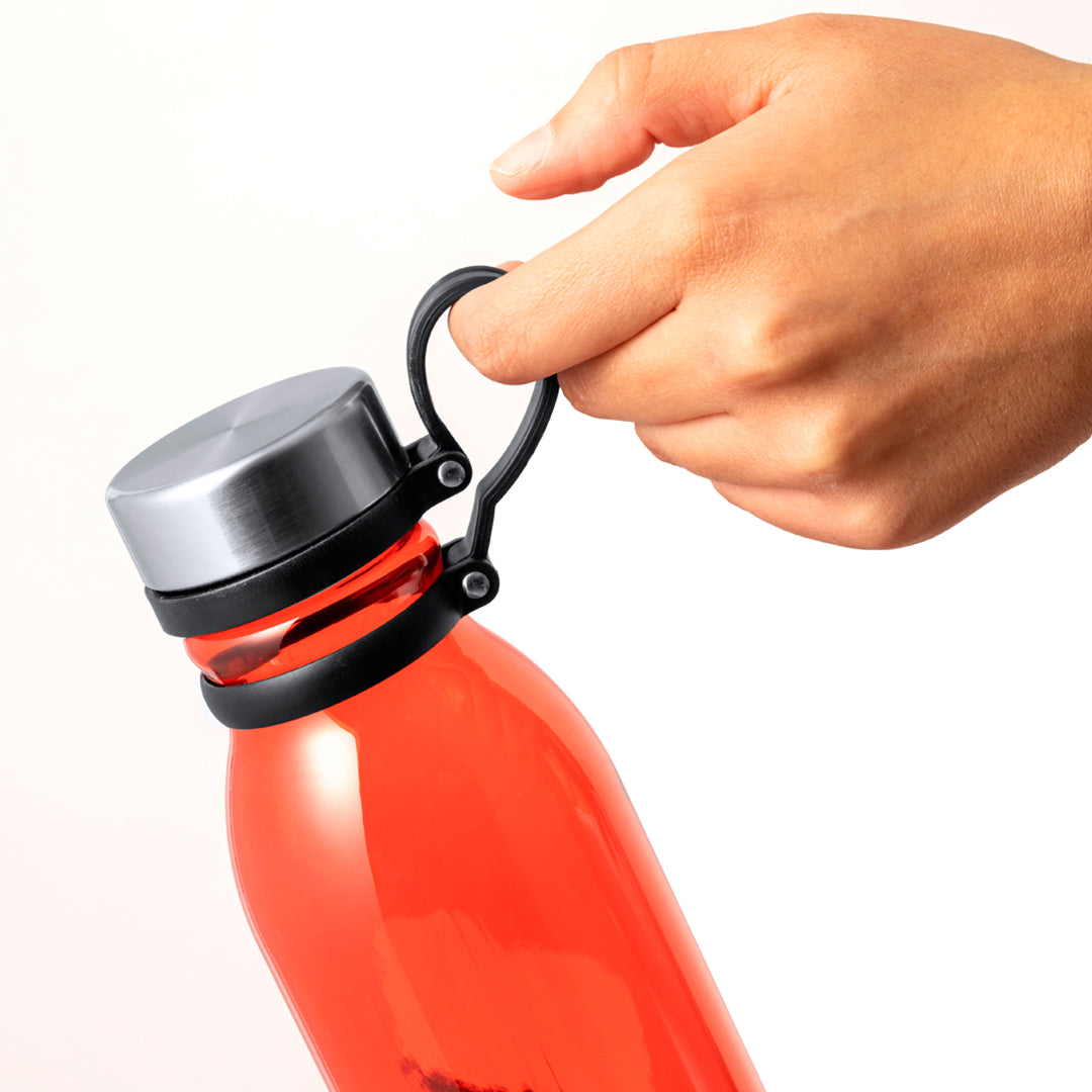 Fles Albrait zwart onbedrukt
