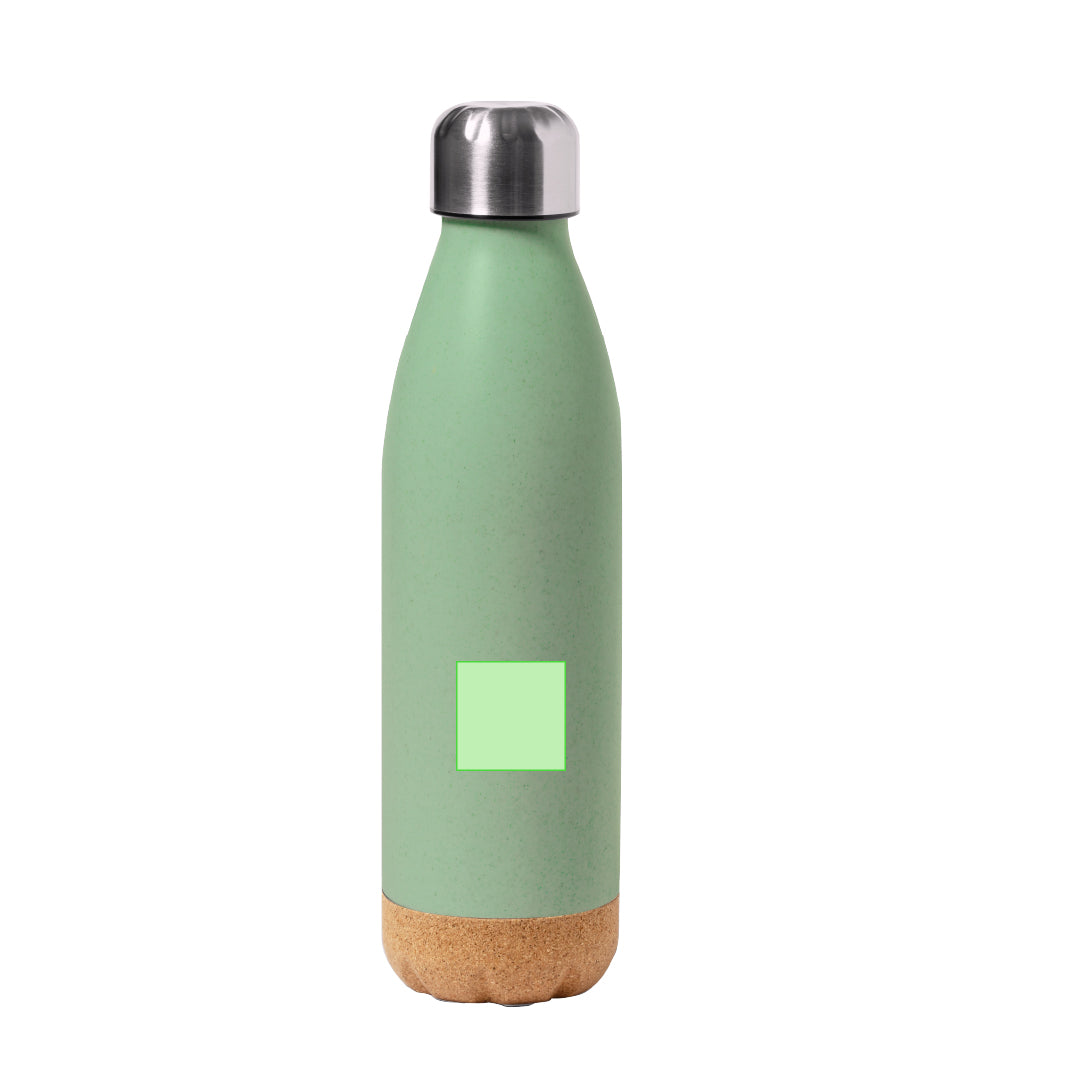 Fles Stroud groen 1 kleur