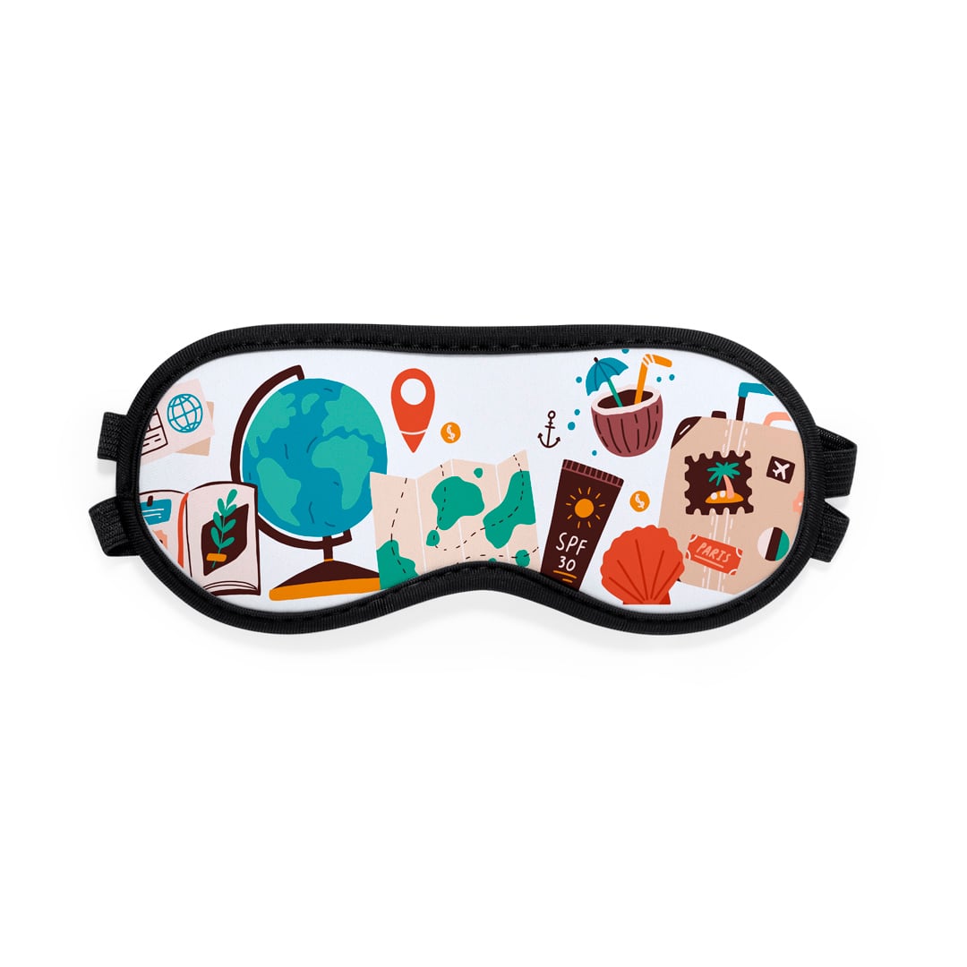 Oogmasker Ranta wit onbedrukt 8583