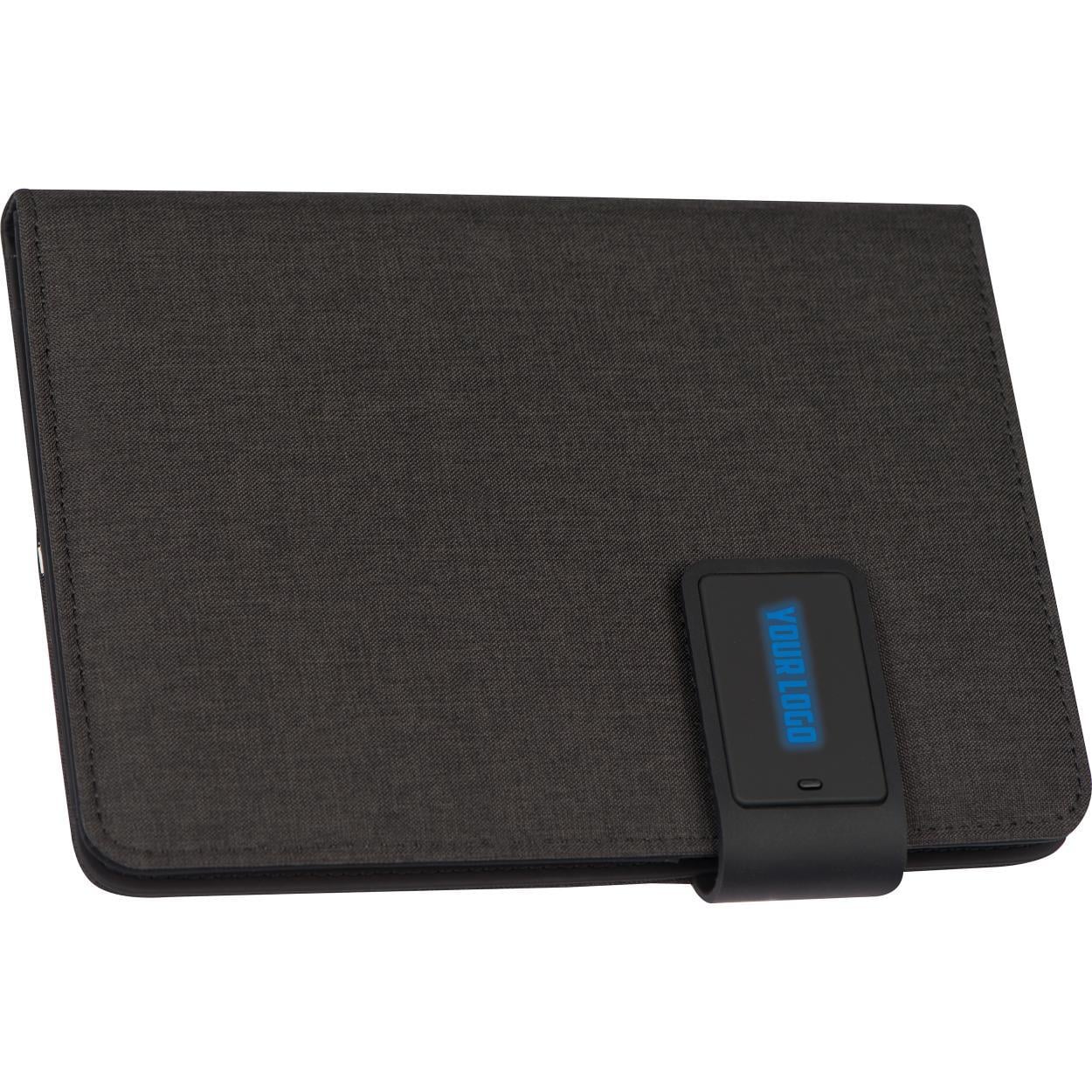 Notitieboek DIN A5 met ge&iuml;ntegreerde powerbank sample