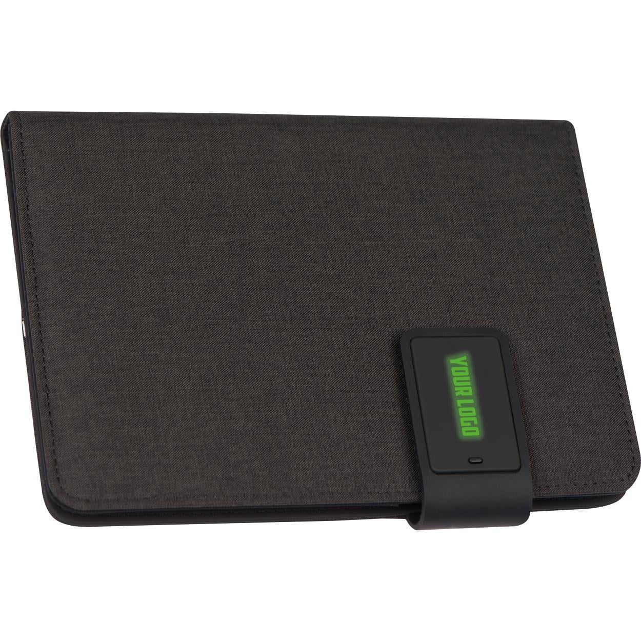 Notitieboek DIN A5 met ge&iuml;ntegreerde powerbank sample